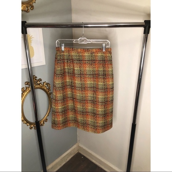 Vintage Harve Bernard Tweed Skirt Size 12 - Picture 1 of 5